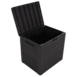 Acheter Helloshop26 Boîte de stockage de jardin marron 58,5 x 46 x 55 cm polypropylène 02_0013138