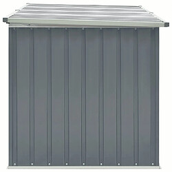 Avis Helloshop26 Coffre boîte meuble de jardin rangement gris 171 x 99 x 93 cm 02_0013087