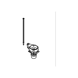 Grohe 42593000 Régulateur de chasse pour réservoir encastré GD 2 6L