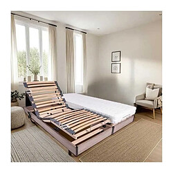 WEBED WEB3700726913291 Ensemble relaxation 160x200 (2x80x200) matelas mousse ferme