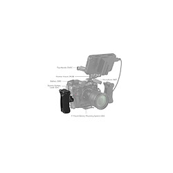 SmallRig 4015 Poignée latérale universelle pour caméra 1/4''-20 noire pas cher
