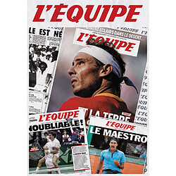 Eurographics PUZZEQ004 Puzzle 1000 pièces Les Légendes du Tennis 69x47,8 cm