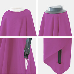 Acheter Mendler Revêtement pour parasol de luxe HWC-A96, 3x4m (Ø5m) polyester 3,5kg ~ violet
