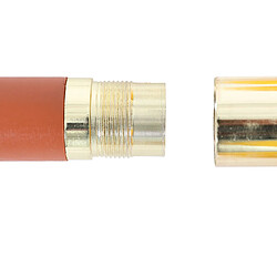 Mendler Parasol Florida, parasol de marché, Ø 3,5m polyester/bois 7kg ~ jaune pas cher