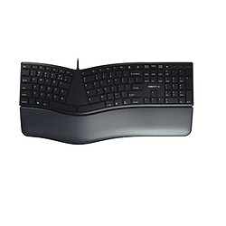 Cherry KC 4500 ERGO Clavier filaire USB QWERTY noir avec repose-poignets