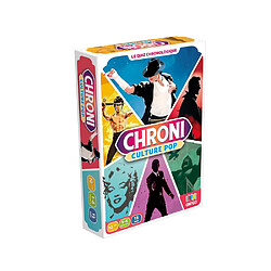 On The Go CHRONI BGONT043PO Jeu de chronologie Culture Pop 1-6 joueurs 10+ — boîte compacte 80 cartes
