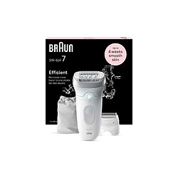 Braun SE7-041 Épilateur Wet & Dry tête large MicroGrip