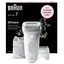 Épilateur blanc SE7-041 Braun