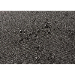 Mendler Set de 2 chaises de jardin en aluminium HWC-N38, chaise d'extérieur avec accoudoirs, corde tressée en oléfine Rope ~ brun Coussin gris foncé