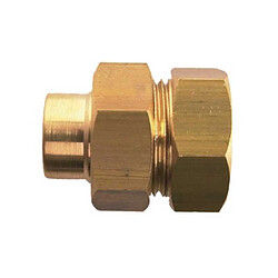 GARIS D155068 Raccord union 3 pièces cônique femelle 20x27 laiton