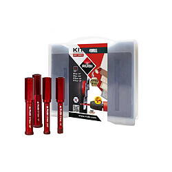 Rubi Kit 4DRILL Trépans diamantés mini 6/8/10/12 mm perçage à sec