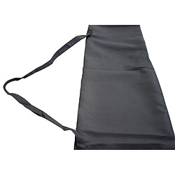 Mendler Housse de protection pour parasol en bois Florida 3m, housse Cover avec cordon de serrage ~ anthracite pas cher