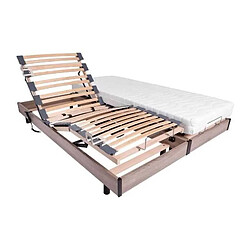 WEBED WEB3700726913291 Ensemble relaxation 160x200 (2x80x200) matelas mousse ferme