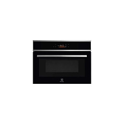 Electrolux EVM8E08X Noir Inox ELECTROLUX EVM8E08X Micro-ondes grill encastrable 49 L 1000 W noir - 45 cm