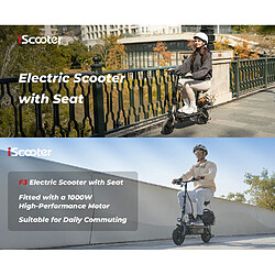 Trottinette électrique iScooter F3 10" 1000W 48V 13AH pas cher