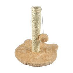 Paris Prix Arbre à Chat avec Socle Tête 33cm Écru
