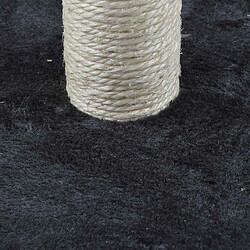 Paris Prix Arbre à Chat avec Socle Tête 33cm Anthracite