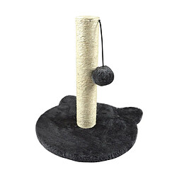 Paris Prix Arbre à Chat avec Socle Tête 33cm Anthracite