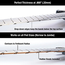 Avis MN805 Fret Shield Diapason B-34" Basse MusicNomad