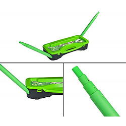 Acheter Play4Fun Set de Badminton complet avec filet 295 x 38 x 154 cm, raquettes, volants et étui de rangement