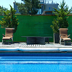 Idmarket Brise vue haute densité 1,8 x 10 M vert 300 gr/m² qualité PRO pas cher