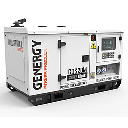 Groupe électrogéne diesel insonorisé GENERGY GDS20M- Generateur essence
