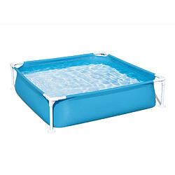 Piscine Hors Sol Tubulaire pour Enfants Bestway My First Frame Pools 122x122x30,5 cm Capacité de 365 Litres