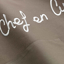 Avis Douceur D'Interieur Tablier de Cuisine Cuistot 84cm Taupe