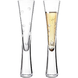 Vendos85 Coupes à champagne élégantes en verre transparent 145 ml