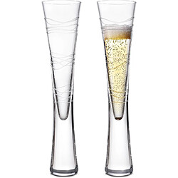 Vendos85 Coupes à champagne en verre transparent 145 ml