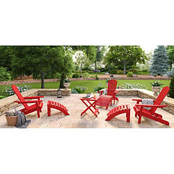 Acheter ICONIK INTERIOR Tabouret en bois pour chaise de jardin - Alana Bleu