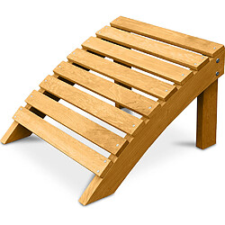 Avis ICONIK INTERIOR Tabouret en bois pour chaise de jardin - Alana Bleu