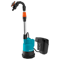 Avis GARDENA Pompe pour collecteur d'eau de pluie sur batterie 2000/2 18V P4A - Kit prêt à l'emploi