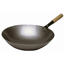 Sauteuse wok professionnel en acier 360 mm - Bartscher