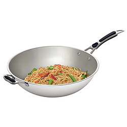 Sauteuse Wok inox Ø36 cm pour induction IW35 - Bartscher