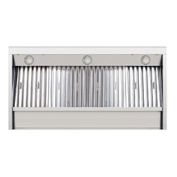 Hotte Aspirante avec Moteur 1680 m3/h - 1200 mm - Combisteel