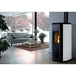 Avis Poêle à granulés de bois 5.5kw blanc/noir - MAEL5BLANC - SUPRA