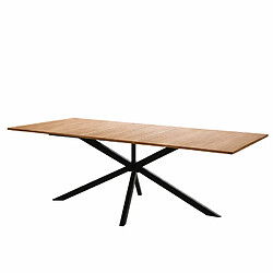 Concept Usine Table extensible 8-10 personnes effet bois 235cm BRIA