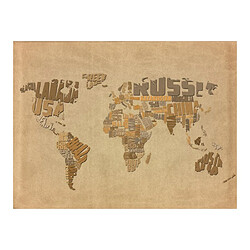 Paris Prix Papier Peint Explorers' Map of the World 193 x 250 cm