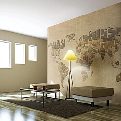 Paris Prix Papier Peint Explorers' Map of the World 193 x 250 cm