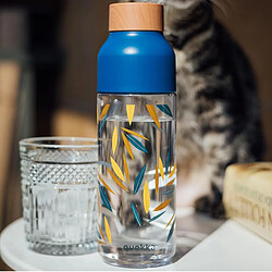 Avis Quokka Bouteille d'eau Bouchon et Design Bambou 720ml en Ecozen Bleu