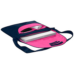 Avis be.ez Sac Bandoulière pour MacBook Pro 13" Collection LA Garde Robe Bleu / Rose