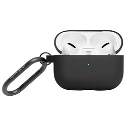 Native Union Coque pour Airpods Pro 2 Roam en Silicone avec Accrochage Métallique Noir