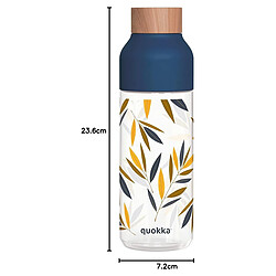 Acheter Quokka Bouteille d'eau Bouchon et Design Bambou 720ml en Ecozen Bleu