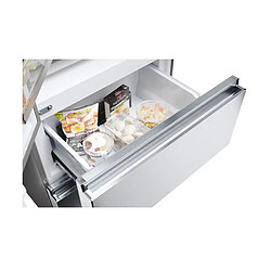 Réfrigérateur américain 70cm 444l silver - HFR5719EWMG - HAIER pas cher