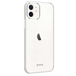 Crong Coque Crystal pour iPhone 12 et 12 Pro Protection Flexible Transparent