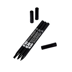 Paris Prix Lot de 3 Stylos Calligraphie 19cm Noir
