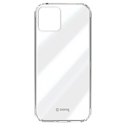 Crong Coque Crystal Slim pour iPhone 15 Plus avec Bord surélevé Transparent