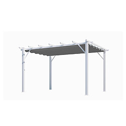 Pergola aluminium 12 m2 blanc perle - per4030wn - HABRITA