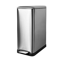 Poubelle pédale tri sélectif 50l - BAT-GRJ50L - Edge - KITCHEN MOVE